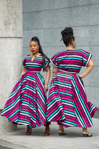 PEJU BLUE AND PINK DRESS Women’s Dress