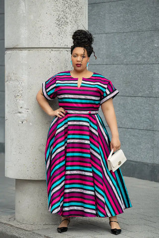 PEJU BLUE AND PINK DRESS Women’s Dress