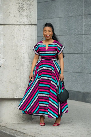 PEJU BLUE AND PINK DRESS Women’s Dress