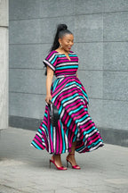 PEJU BLUE AND PINK DRESS Women’s Dress