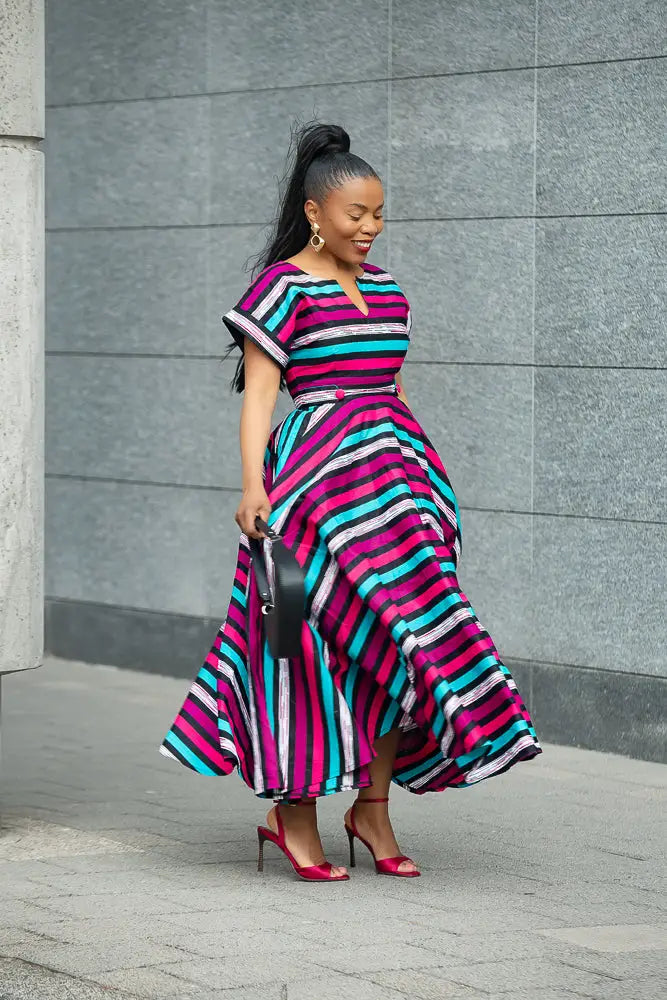PEJU BLUE AND PINK DRESS Women’s Dress