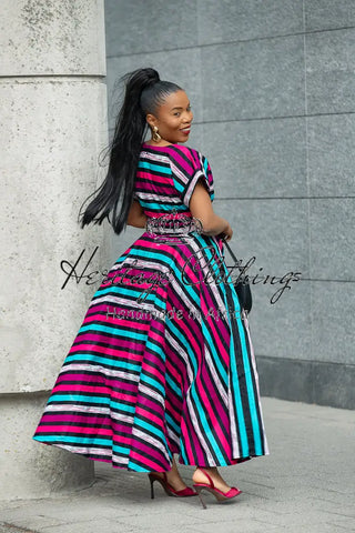 PEJU BLUE AND PINK DRESS Women’s Dress