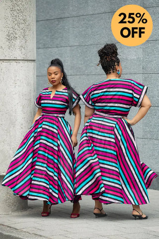 PEJU BLUE AND PINK DRESS Women’s Dress