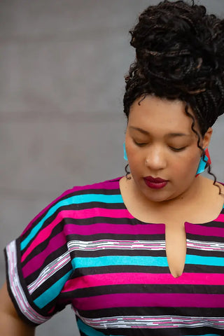 PEJU BLUE AND PINK DRESS Women’s Dress