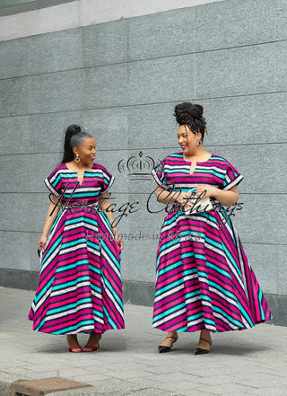 PEJU BLUE AND PINK DRESS Women’s Dress