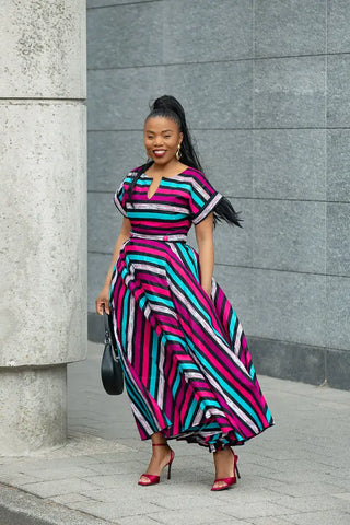 PEJU BLUE AND PINK DRESS Women’s Dress