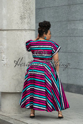 PEJU BLUE AND PINK DRESS Women’s Dress