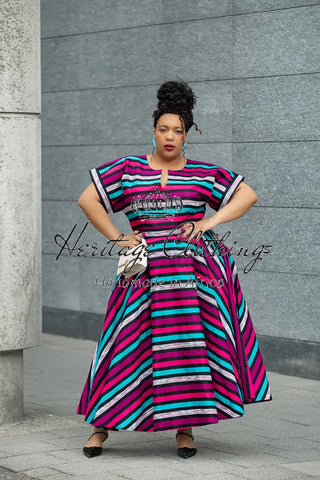 PEJU BLUE AND PINK DRESS Women’s Dress