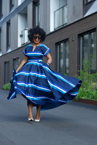 Peju Blue Dress Dresses