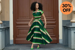 Peju Olive Green Dress Dresses