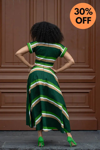 Peju Olive Green Dress Dresses