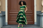 Peju Olive Green Dress Dresses