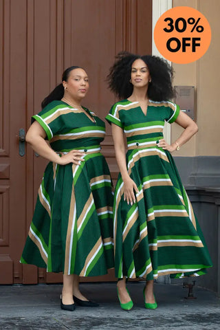 Peju Olive Green Dress Dresses