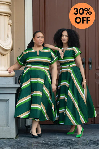 Peju Olive Green Dress Dresses