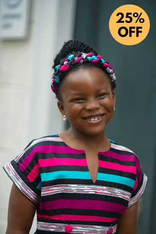 PEJU PINK BRAIDED HEADBAND HEADBANDS