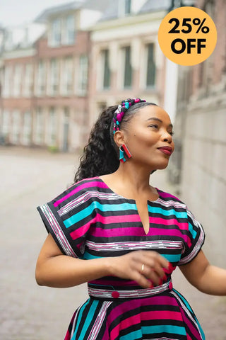 PEJU PINK BRAIDED HEADBAND HEADBANDS