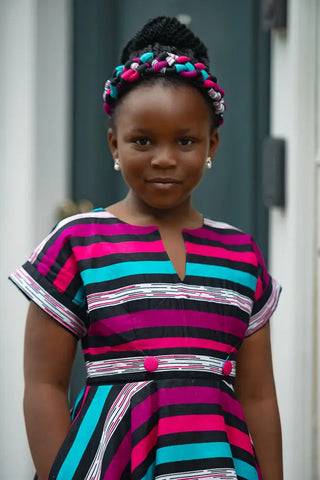 PEJU PINK BRAIDED HEADBAND HEADBANDS