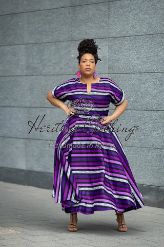 PEJU PURPLE AND LILAC DRESS Women’s Dress