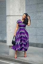 PEJU PURPLE AND LILAC DRESS Women’s Dress