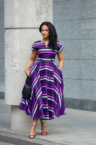 PEJU PURPLE AND LILAC DRESS Women’s Dress