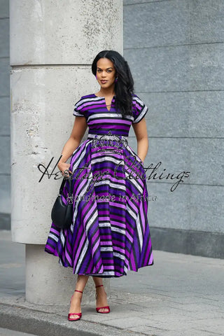 PEJU PURPLE AND LILAC DRESS Women’s Dress