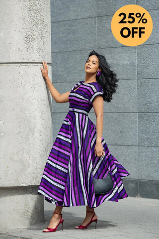 PEJU PURPLE AND LILAC DRESS Women’s Dress