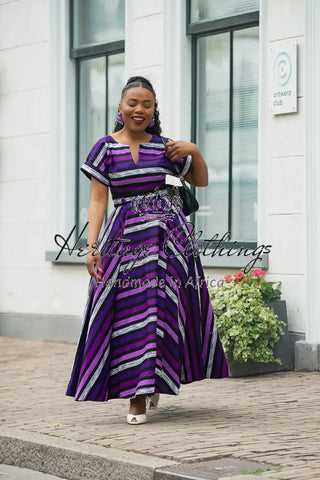 PEJU PURPLE AND LILAC DRESS Women’s Dress