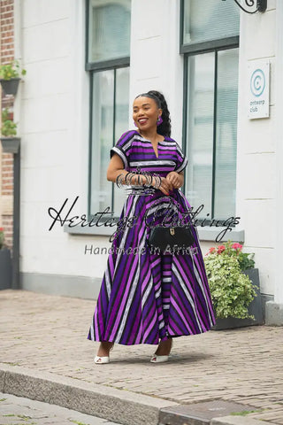 PEJU PURPLE AND LILAC DRESS Women’s Dress