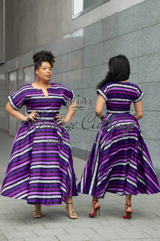 PEJU PURPLE AND LILAC DRESS Women’s Dress