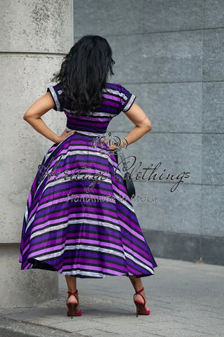 PEJU PURPLE AND LILAC DRESS Women’s Dress