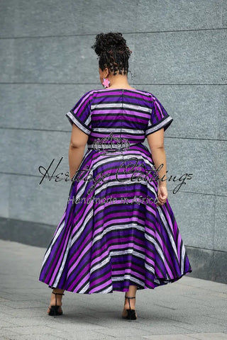 PEJU PURPLE AND LILAC DRESS Women’s Dress