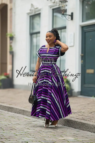 PEJU PURPLE AND LILAC DRESS Women’s Dress