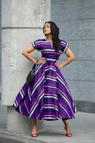 PEJU PURPLE AND LILAC DRESS Women’s Dress