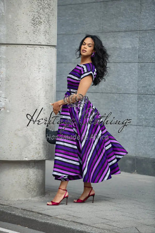 PEJU PURPLE AND LILAC DRESS Women’s Dress