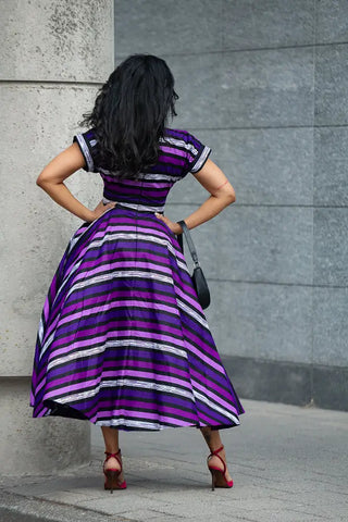 PEJU PURPLE AND LILAC DRESS Women’s Dress