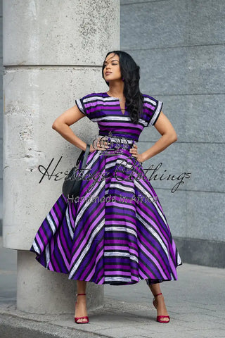 PEJU PURPLE AND LILAC DRESS Women’s Dress