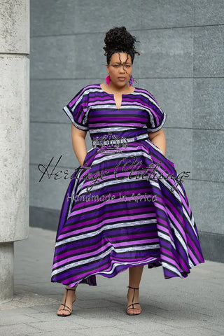 PEJU PURPLE AND LILAC DRESS Women’s Dress