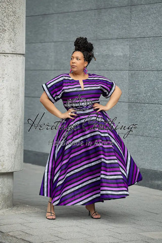 PEJU PURPLE AND LILAC DRESS Women’s Dress