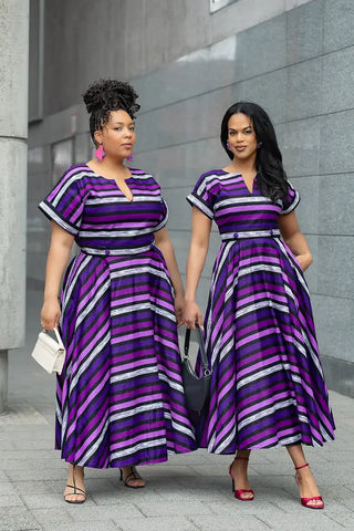 PEJU PURPLE AND LILAC DRESS Women’s Dress