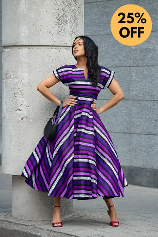 PEJU PURPLE AND LILAC DRESS Women’s Dress