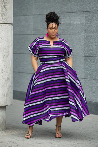 PEJU PURPLE AND LILAC DRESS Women’s Dress