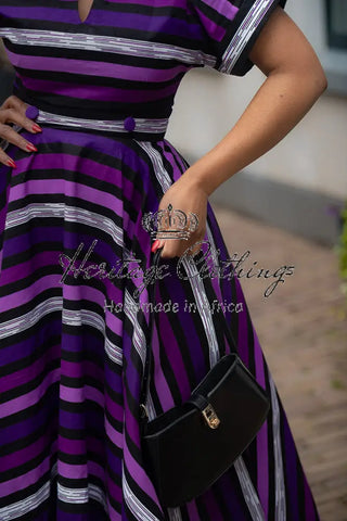 PEJU PURPLE AND LILAC DRESS Women’s Dress