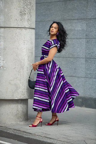 PEJU PURPLE AND LILAC DRESS Women’s Dress