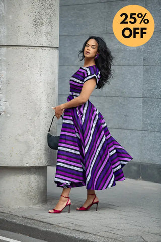 PEJU PURPLE AND LILAC DRESS Women’s Dress