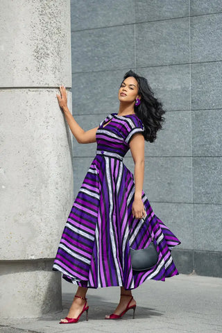 PEJU PURPLE AND LILAC DRESS Women’s Dress