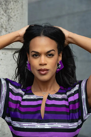 PEJU PURPLE EARRINGS Earrings