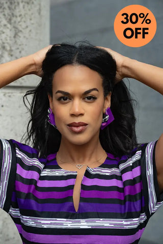 PEJU PURPLE EARRINGS Earrings