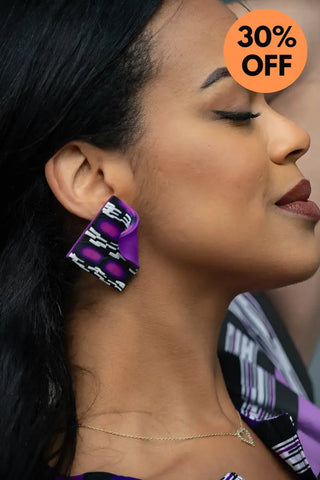 PEJU PURPLE EARRINGS Earrings