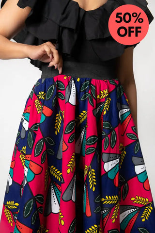 Petra Multicoloured Midaxi Skirt Women’s Dress