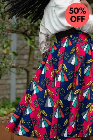 Petra Multicoloured Midaxi Skirt Women’s Dress